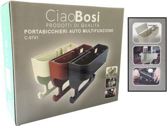 Trade Shop Trade Shop - Porta Oggetti Sedile Auto Portabicchieri Organizer Tazza Universale