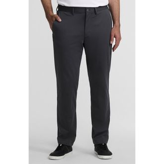 Lands End Traditional Fit Flex Performance Golf Pants in Charcoal at Nordstrom, Size 40 X 28