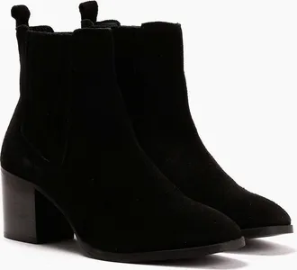 Osprey Womens Osprey London The Naples Suede Womens Black Boots - Size: 7
