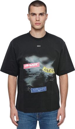 Off-white Black Crew Neck T-Shirt
