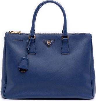 Prada Pre-owned Prada Large Saffiano Lux Galleria Double Zip Satchel Ladies VOXDJ81TYGE520PS