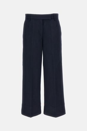 Thom Browne Pantaloni Chino In Gabardine Di Cotone