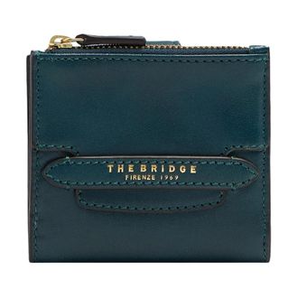 The Bridge Lucrezia Small Wallet - female - The Bridge - Wallets & Cardholders - Blue - ONE SIZE - Accessories