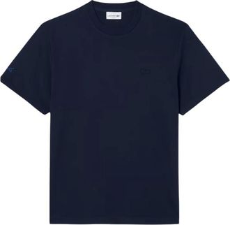 Lacoste Hombre, Camisetas, Azul, Talla: L