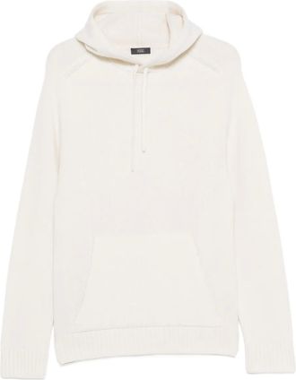 Hosio Hoodie met rits - Beige