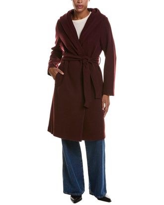 Kensie Faux Wool Wrap Coat