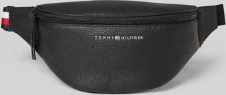 Tommy Hilfiger Bauchtasche mit Strukturmuster in Black, Gr&ouml;&szlig;e 1