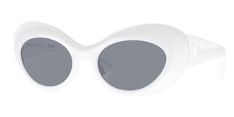 Versace VE4456U 314/1 Womens Sunglasses White Size 52