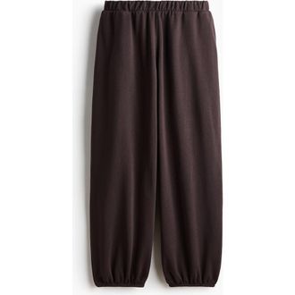 H&M Loose-fit Joggers in Dark Brown at Nordstrom, Size Xx-Large