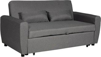 Happy Garden Sof&aacute; Cama De 2 Plazas Matt Gris