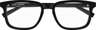 Saint Laurent Demo Rectangular Mens Eyeglasses SL 916/F 001 55