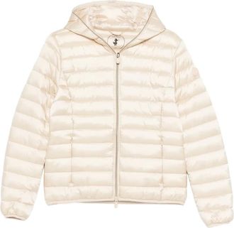 Save The Duck Giacca Alexis con zip e cappuccio - Bianco