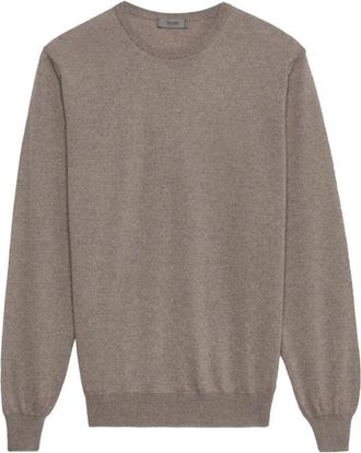 Ferrante Ronde Hals - Heren - Ronde hals truien - Grijs - XL - Wol - Truien & Vesten