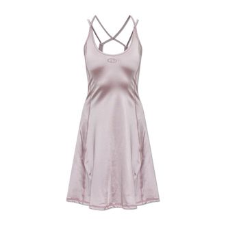 Diesel D-Immy Jurk - Dames - Korte kleedjes - Paars - S - Nylon - Kleedjes