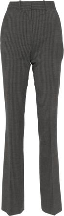 Coperni pinstripe tailored trousers - women - Virgin Wool/Spandex/Elastane - S - Grey