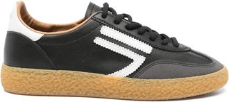 Puraai Sneakers con ricamo - Nero