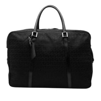 Fendi Pre-owned Weekend Bags, unisex, Black, Size: ONE SIZE Pre-owned Canvas Travel Bag