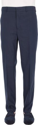 Pantaloni Torino Master Fit Cotton-Linen Trousers