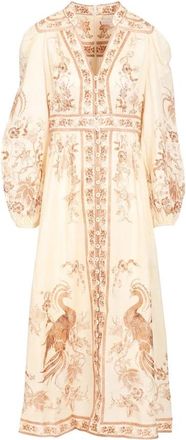 Zimmermann Jurk - Dames - Casual kleedjes - Veelkleurig - M - Leer - Kleedjes