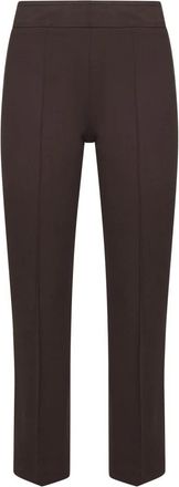 Blanca Vita Slim-fit Broeken - Dames - Vrijetijds broeken - Bruin - 2XS - Nylon - Broeken