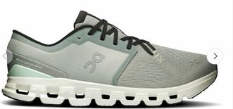 On Running Mens Cloud X 4 Running Shoes In Tin/iceberg