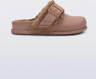 Melissa Womens Cozy Clogs In Brown