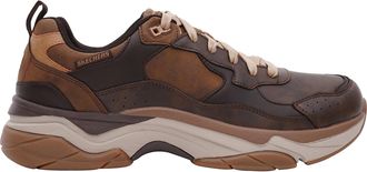 Skechers CDB Scarpa Uomo Stringata Bassa 66264 Brown