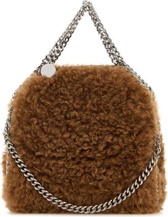 Stella McCartney Stella Mccartney Biscuit Alter Mat Shearling Falabella Handbag