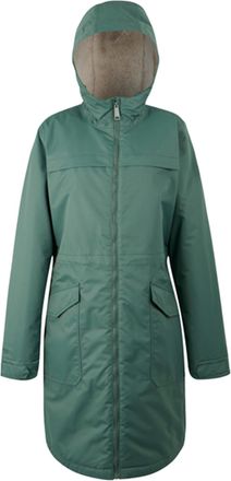 Regatta Womens/Ladies Romine II Waterproof Jacket (Spruce Green/Light Vanilla) - Dark Green - Size 10 UK
