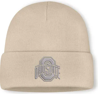 Nike Ohio State Nike Mens College Cuffed Beanie in Brown | N41C15AOH-M4T
