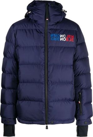 Moncler Winter Jackets, female, Blue, 2XL, Isorno Short Down Jacket