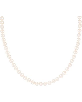 Splendid Pearls Silver 7-8Mm Pearl Necklace