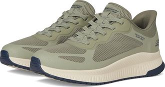 Skechers Hands Free Slip-Ins Bob Squad Chaos 4 Mens Shoes Olive : 10.5 D - Medium, Synthetic