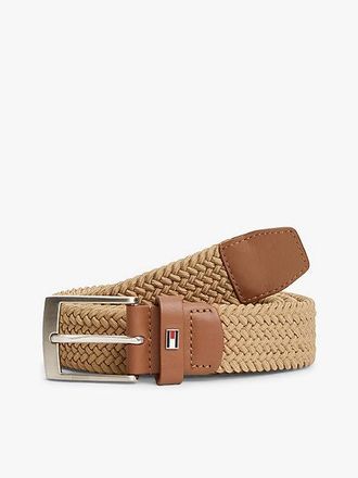 Tommy Hilfiger Square Buckle Elastic Webbing Belt