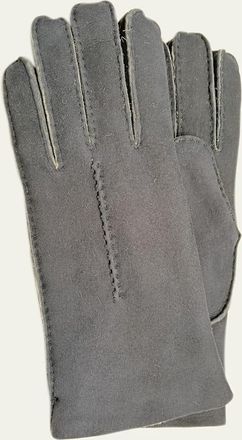 Guanti Giglio Fiorentino Lambskin Shearling-Lined Gloves