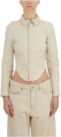 Diesel Mujer, Blusas y Camisas, Blanco, Talla: S