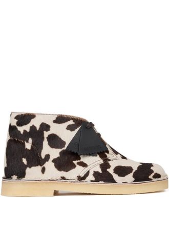 Sandro x Clarks Originals desert boots - Wit