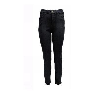 C.Ro Jeans, Dames, Zwart, 4Xl, Skinny Jeans