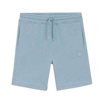 HUGO BOSS Korte Broeken, Heren, Blauw, XL, Katoen, Sewalk Sweat Shorts