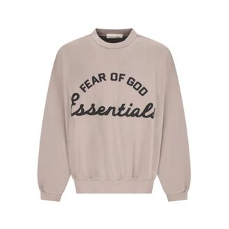 Fear of God Sweatshirts, male, Beige, Size: 2XL Training 90s Crewneck Sweatshirt