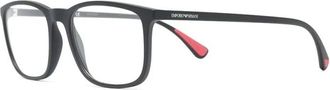 Emporio Armani Optical Frame - Heren - Brillen - Zwart - 55 MM - Accessoires