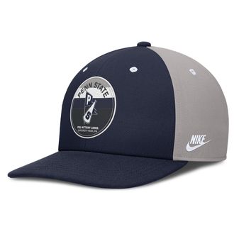 Nike Penn State Athletic Prep Pro Nike Mens Dri-FIT College Adjustable Hat in Blue | NC12196TPSV-7U6