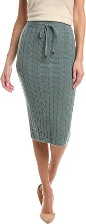PESERICO Knitted Wool, Silk, & Cashmere-Blend Skirt
