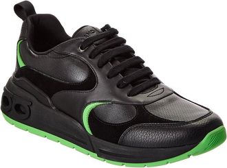 Ferragamo Ferragamo Leather & Suede Sneaker