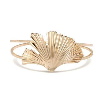 BCBGeneration Shell Cuff Bracelet in Gold at Nordstrom