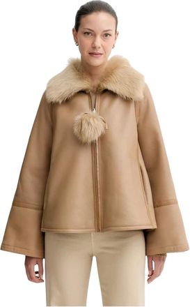 By Malene Birger Mujer, Chaquetas, Marr&oacute;n, Talla: M