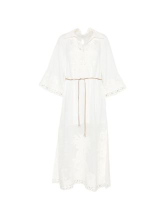 Zimmermann Indra geborduurde maxi-jurk