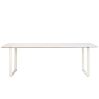 MUUTO 70/70 Esstisch, 225 x 90 cm, weiss (Laminat)