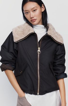 Barbour Mary 100% Cotton Wax Jacket