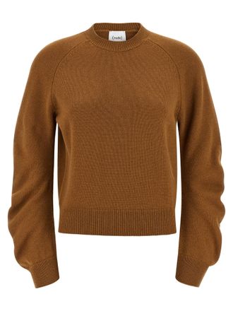Nude Womens Curved Sleeve Sweater